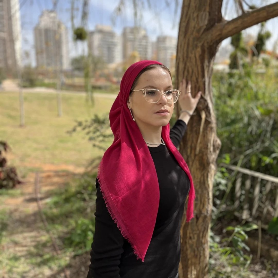 דגם מעבר צבעים ורוד פוקסיה